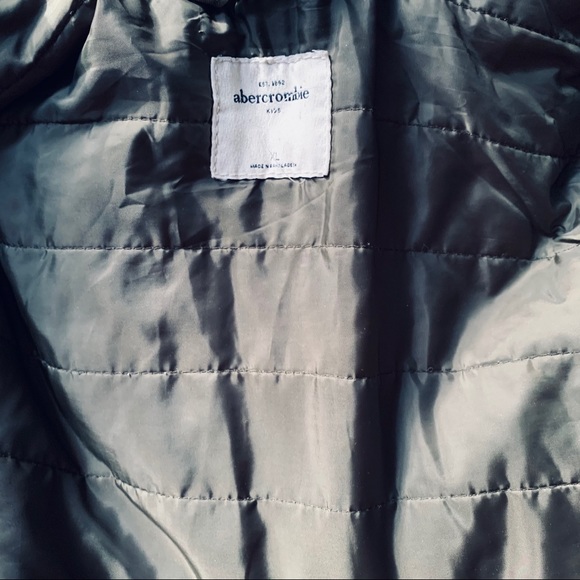 ABERCROMBIE KIDS military green jacket size XL - Picture 11 of 15